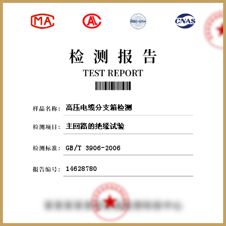 高壓電纜分支箱檢測(cè)