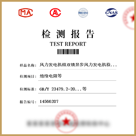 風(fēng)力發(fā)電機組雙饋異步風(fēng)力發(fā)電機檢測